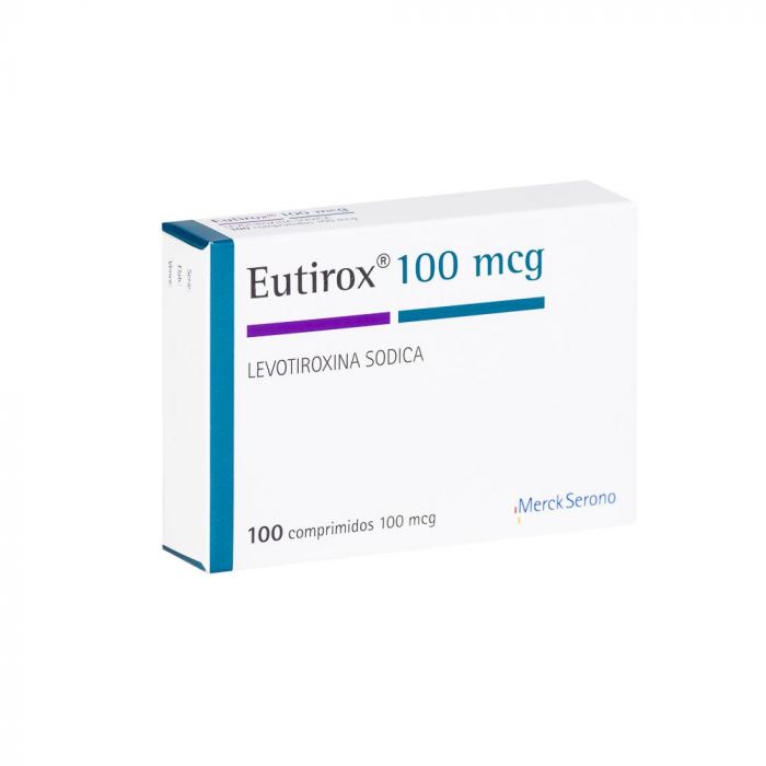 EUTIROX 100 MCG X 100 COMPRIMIDOS (LEVOTIROXINA)